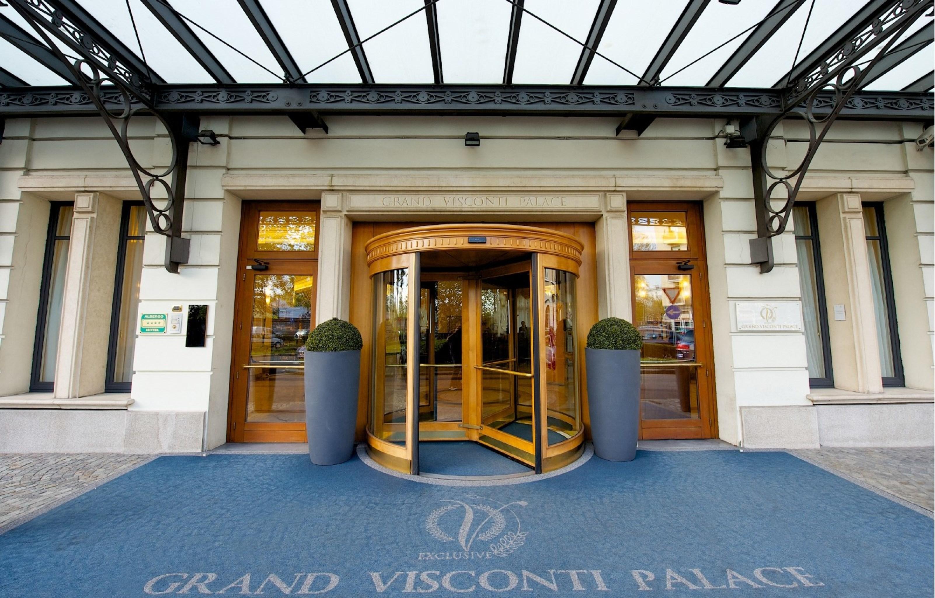 Grand Visconti Palace Hotell Milano Exteriör bild